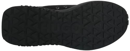 Image of HUGO Mens Running Style Mix Material Sneakers