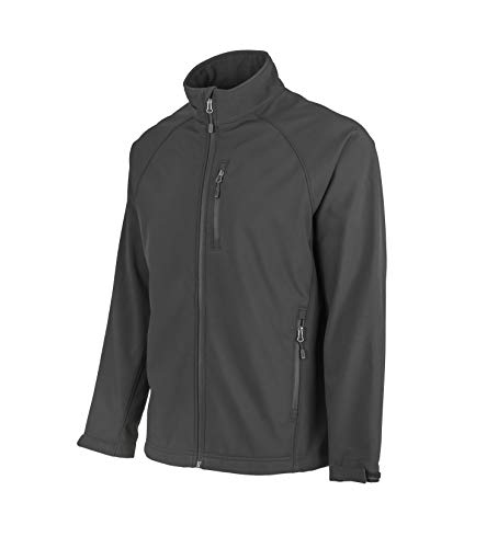 LAPG Operator Men's Soft Shell Jacket, Micro Fleece Soft Shell Zipper Jacket for Men, Men's Jacket with Chest Pocket - Main Image