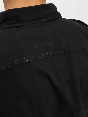 Brandit Vintage Shirt Long Sleeve, Uomo, Black, Xxl - 8