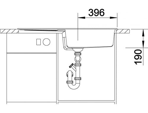 Évier BLANCO METRA XL 6 S évier rectangulaire SILGRANIT gris