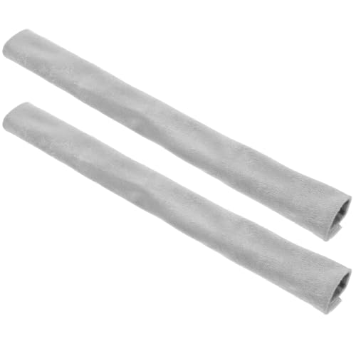 Mikikit Lot De 2 Couvre-Poignées De Réfrigérateur Amovibles Protection Poignée De Porte De Réfrigérateur Et Micro-Ondes Résistants À L’Huile Et Aux Taches 38.00 X 4.00 X 0.50 Cm