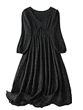 robe 123 noire et blanche Contenu de l'emballage : une robe midi pour femme. Longueur : mi-long