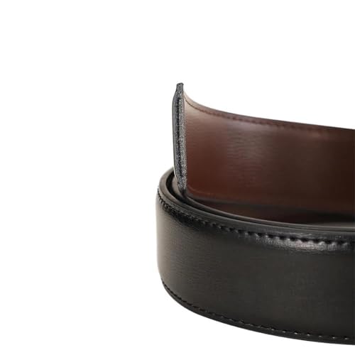 Men's double-sided pin-buckle genuine leather business casual belt4