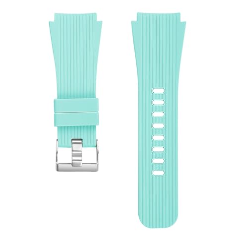 YGUK0J Correa de Silicona Compatible con Samsung Galaxy Watch 3 45mm Smartwatch Correas Oficiales Accesorios Compatible con Galaxy Watch 46mm Gear S3 22mm(Teal,Gear S3)