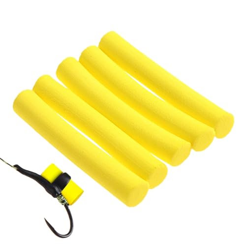 シリンダーフロートフォームスティック | EVAシリンダーフロートフォームスティック 5X 鯉の餌、フライタイイングリグのマテリアルフック軽量ポールパイク 池川用