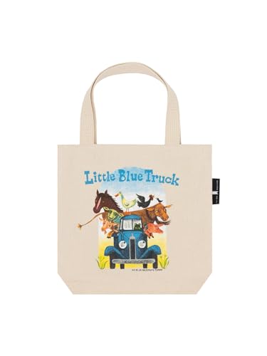 Bolso pequeño Tote Little Blue Truck con bolsillo interior miniatura 3