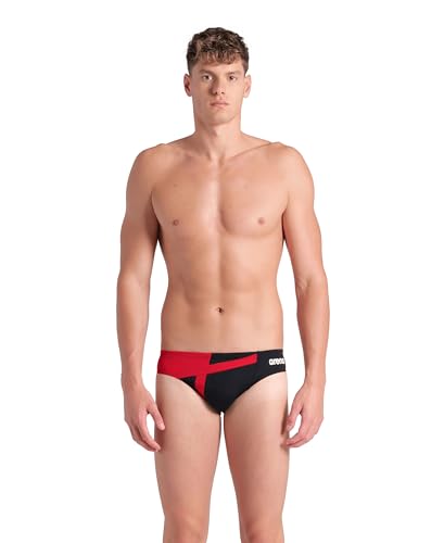 Arena Men's Performance Diamond Swim Brief Athletic Swimwear Professional Swimsuit