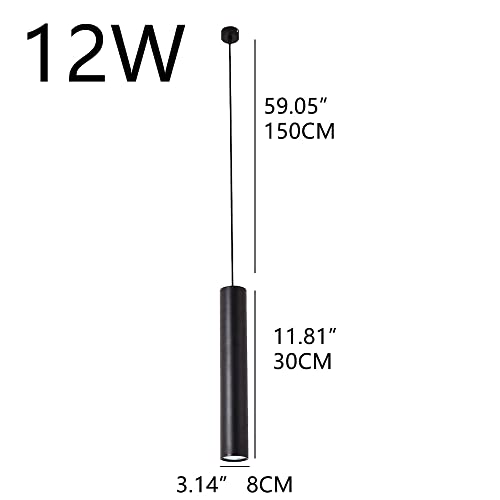 Downlight LED de techo cilíndrico tipo tubo largo RAGGZZ de 8x30cm para iluminación de restaurante 2