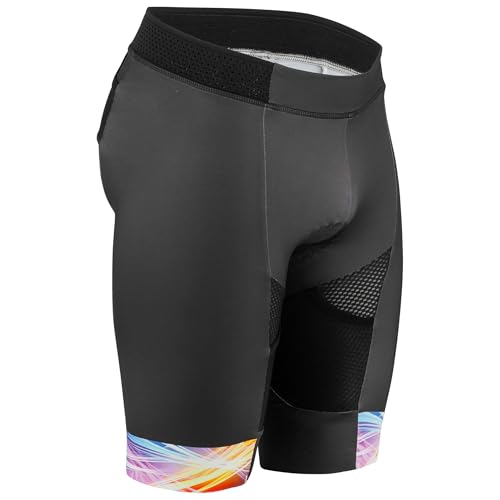 Shorts Aero Tri para Hombre Louis Garneau Negro miniatura 3