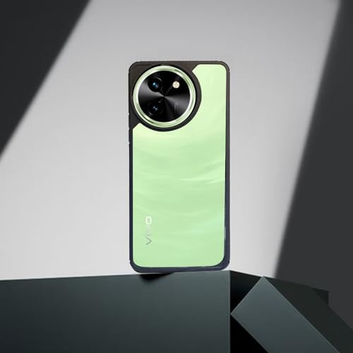 Image of AIBEX Crystal Clear Back Case Compatible with Vivo T3x 5G / Vivo Y58 5G Back Cover Case | 360 Degree Protection | Shock Proof Design | Transparent Back Cover (PC & TPU, Bumper)