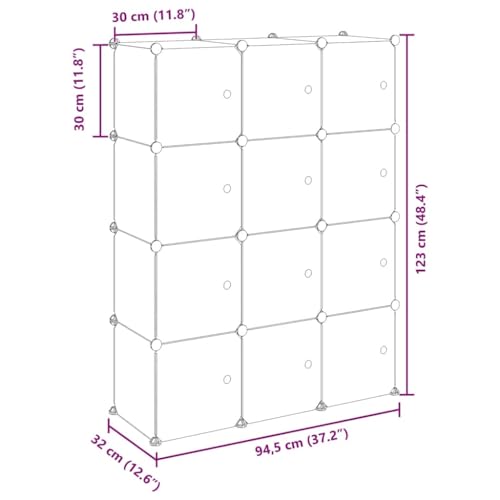 Armoire modulaire en plastique imperméable pour optimiser un salon encombré - 4