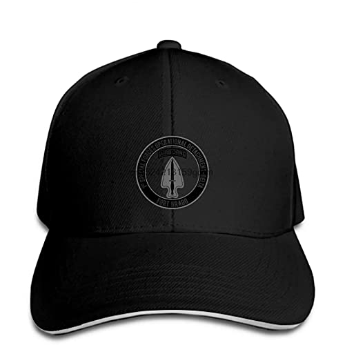 Baseball Cap Delta Force Fort Bragg Snapback Hut Peaked Einstellbarer Outdoor Sport Schirmmütze Sonnenhut Geschenk Cover