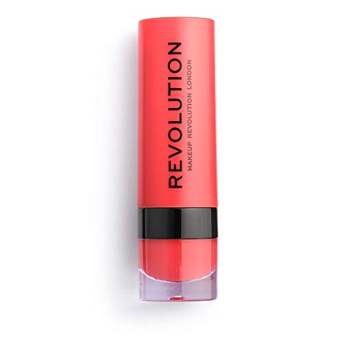 Makeup Revolution Decadence 130 Matte Lipstick, Coral, 3 ml