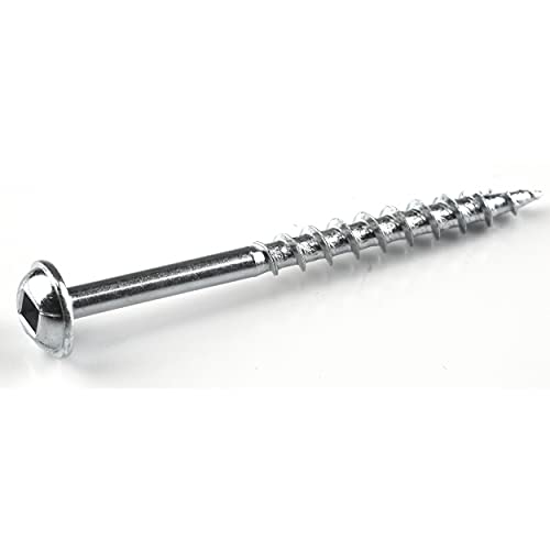 Vis à tête ronde grossière Kreg filet gros 5 cm anti-fendage pour pin