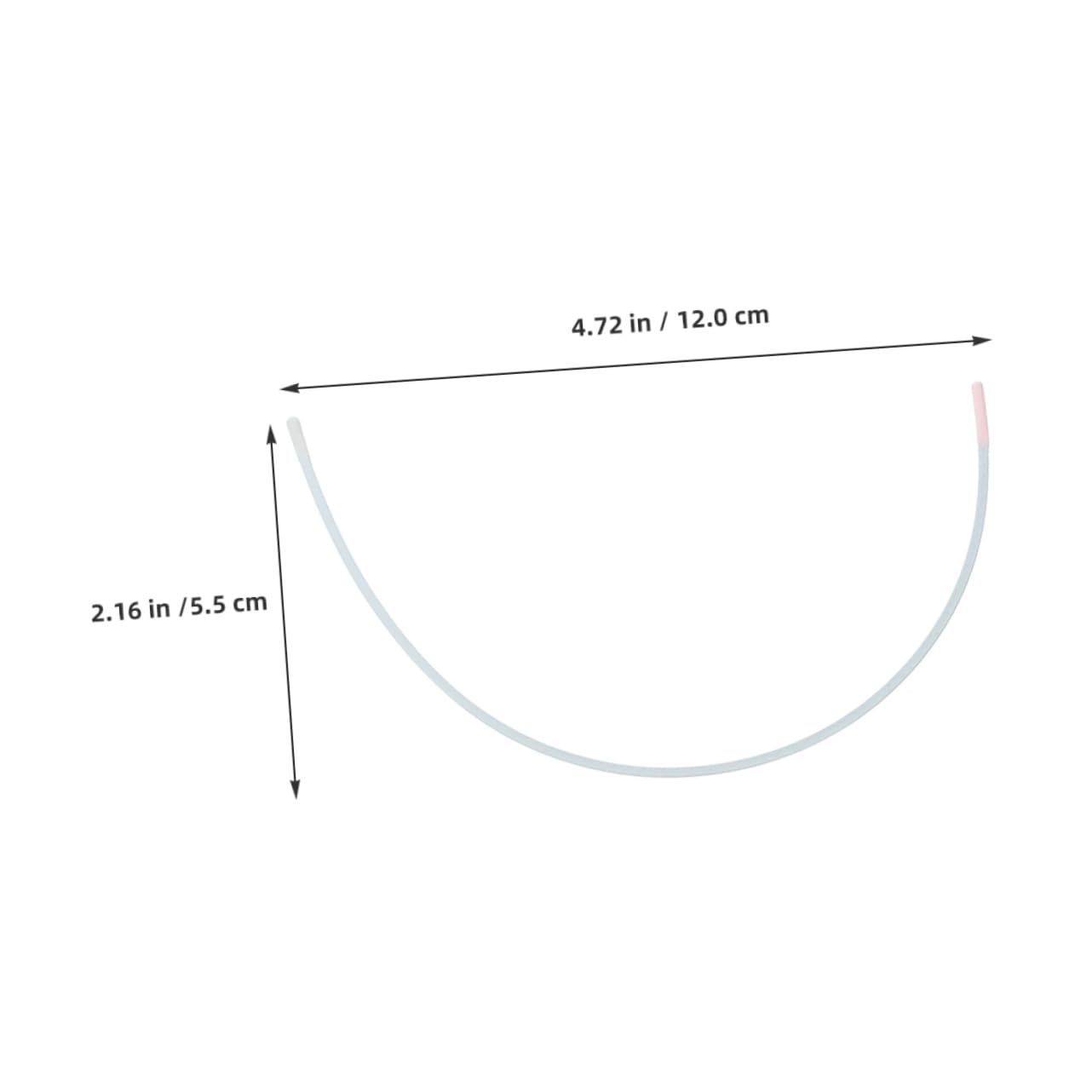 IWOWHERO Underwire for Bras Underwear 50 Pairs Replacement Steel Rings Easy to Install for DIY Bra Making