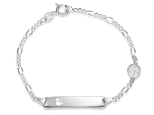 SILBERKETTEN STORE DEIN SCHMUCK ONLINE SHOP ID-Gravurarmband Figaro...