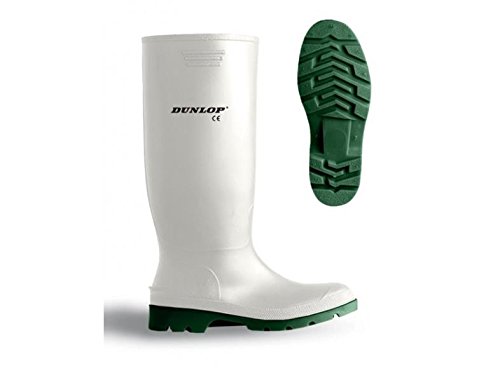 Dunlop Protomastor kalosze kalosze robocze białe ze stalowym noskiem 171 BV, czerwony - czerwony - 46 EU