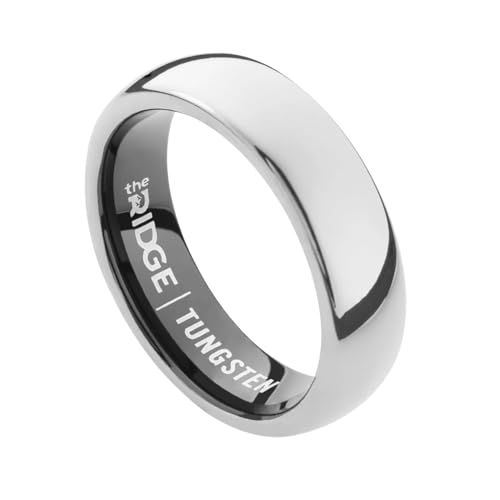 The Ridge Tungsten Rings For Men Mens Wedding Band Strong
