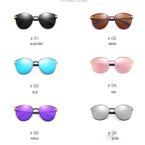 Lunettes de soleil polarisées vintage protection yeux reflets - 7