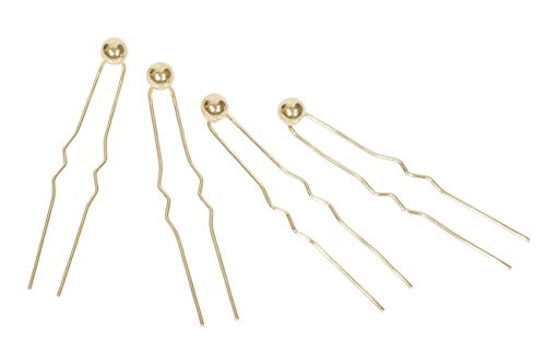 Decorative Gold Hair Pins - Set of Four (4)