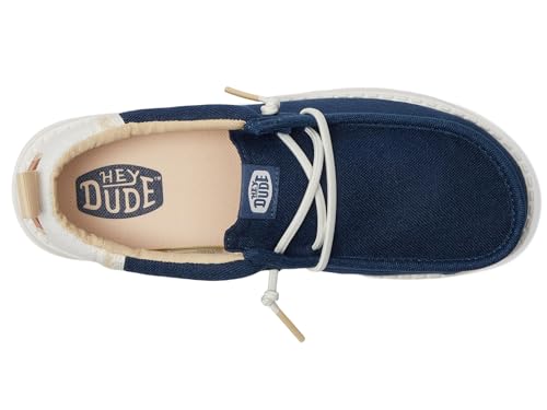 Hey Dude Boy's Wally Summer Linen (Little Big Kid) Loafer2