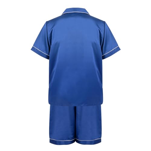 TopTie Personalized Men's Silk Pajamas Set Custom Embroidered Name for Daily Birthday Wedding Party2