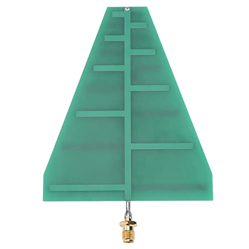 Log Periodic Antenna, 1pc Log Periodic Antenna 1.35GHz-9.5GHz UWB Ultra Wideband SMA Connector 5-6dB, Networking Products - Image 5