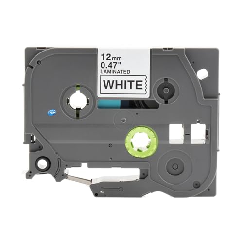 Ruban étiquette 12mm pour Brother P-Touch TZe-631 idéal pour ranger la cuisine