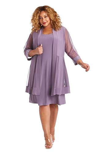 Image of R&M Richards Elegant 3 /4 Sleeve Swing Shrug Sweater