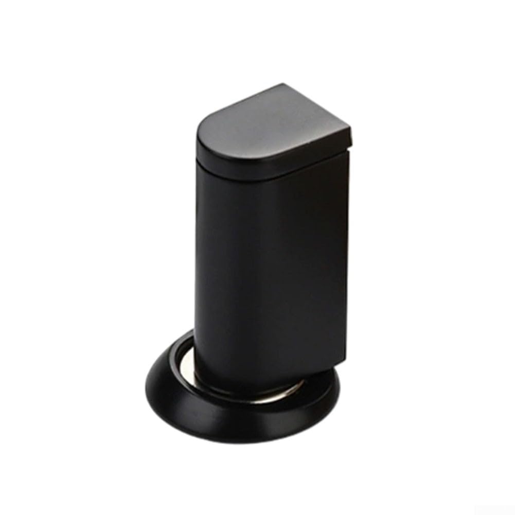 Butée de porte magnétique au sol en gris bronze pour chambre et bureau