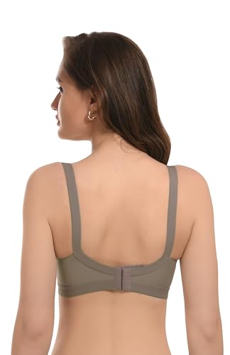 Image of Elina Women's Hosiery Non-Padded Wire Free Regular Bra