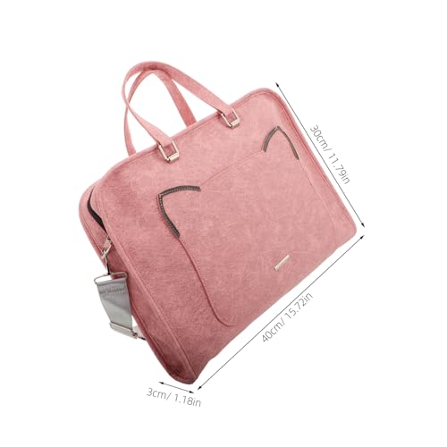 Bolso laptop resistente de diseño elegante con múltiples compartimentos organizados para ejecutivas 4
