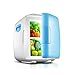 Mini Frigo Portatile da 12 Litri Raffreddatore A Porta Singola per Uso Domestico più Caldo Congelatore Frigorifero per Auto della Maschera da Frutta 26,6 × 26,4 × 33,5 Cm