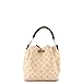 Louis Vuitton, Pre-Loved Muria Bucket Bag Mahina Leather, Neutral