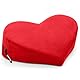 Liberator Heart Wedge Sinnliches Lagerungskissen – Microvelvet Rot, (14088)