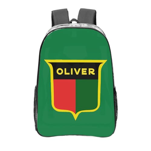 Oliver Farm Tractors And Equipment Clear Backpack - Lightweight Transparent Backpack For Security, Sports & Travel