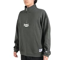 Amazon.co.jp: ラッセル（RUSSELL） 鹿の子裏毛 ハーフジップ