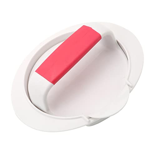 Mipcase Plastic Burger Press Non Slip Gripper Round Maker Kit for Homemade Beef Patties Easy to Clean Detachable Kitchen Tool for DIY Burgers