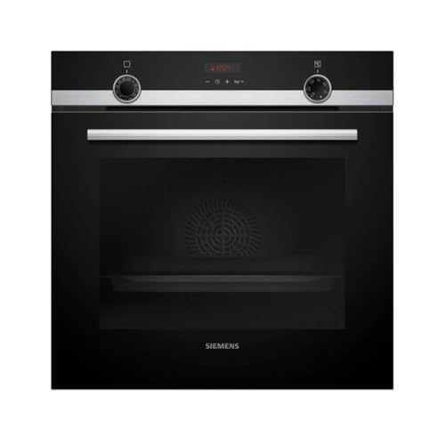 Siemens - Horno iQ300, 60 x 60 cm, Limpieza pirolítica, humidClean, cookControl, Acero Inoxidable, HB574AER3