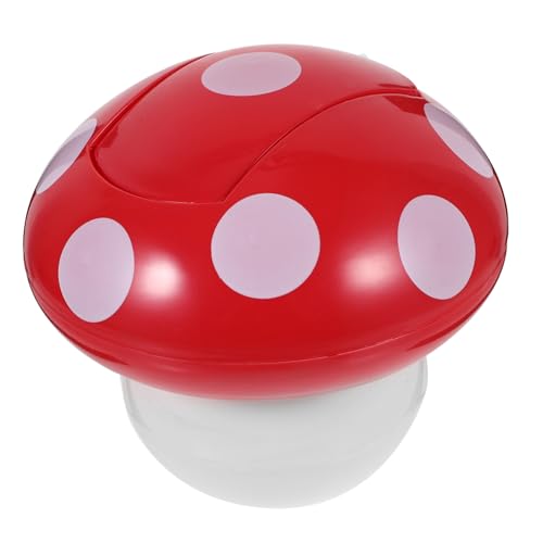 Poubelle de table champignon en ABS durable au design soigné