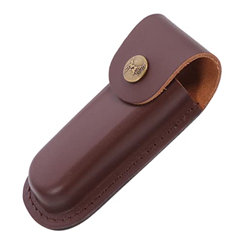 Cabilock Portable Leather Cutter Cover Design for Easy Carrying Protection Sleeve for Outdoor Indoor Use Present for Men Chefs Practical Tool Accessory