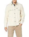 Wovens Lee Mens Military Worker Shirt, Bleached Sand, XL