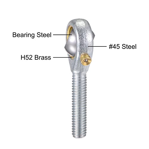 Sourcing map 2pz POS6 Sferico Stelo Estremità
