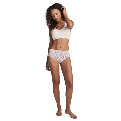 Image of Jockey Women's Underwear 100% Cotton Elance Hipster - 3 Pack
