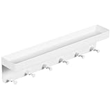 Totority Perchero de Pared para Medallas de Karate y Carreras, Soporte Plástico Cómodo y Seguro Accesorios para Montaje, Adecuado para Guardar y Mostrar Premios