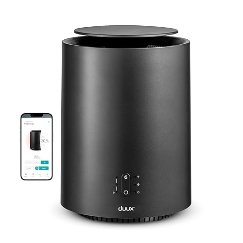 DUUX Threesixty 2 Electric Heater, Smart, Grey, Multi-Direction Fan Ceramic, 1800W Energy Efficient,...