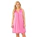 Vanity Fair Women's Coloratura Sleepwear Short Gown 30107, Perfumed Rose, X-Large
