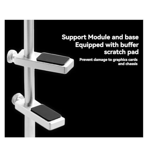 Steowsey Soporte para tarjeta gráfica GPU, soporte antihundimiento, soporte de GPU, soporte de montaje en ventilador de refrigeración, soporte ajustable de GPU, soporte universal para tarjetas - imagen 2