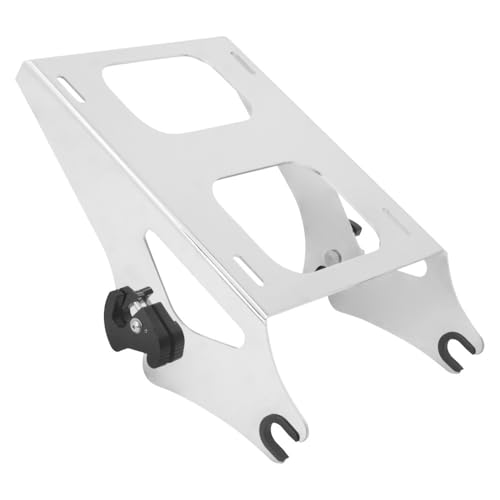 Porte-bagages de selle Touring FLTRX 14-22, acier haute résistance et fixation sécurisée noire