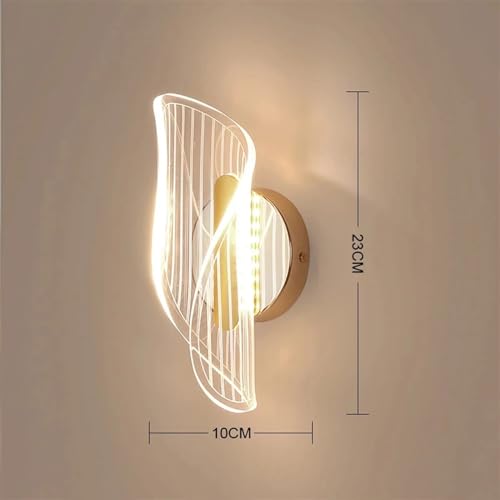 Lámparas de pared para dormitorio y pasillo con luces LED C-3color 4
